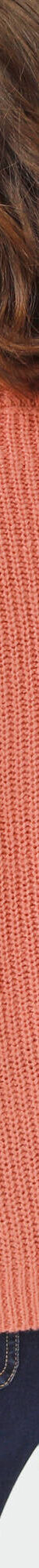 Pull col V, maille anglaise (bois de rose) Pull col V, maille anglaise (bois de rose)